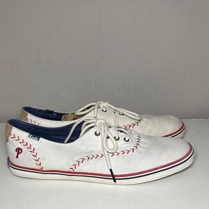 Keds Philadelphia Phillies MLB white shoes